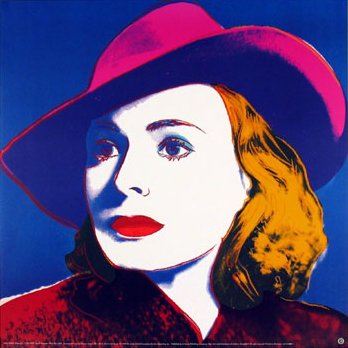 Ilustracije Ingrid-with-hat-by-andy-warhol